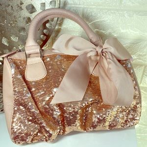 Blush Sequin Bag